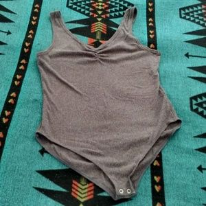 American Eagle / Aerie Grey Bodysuit size M/L